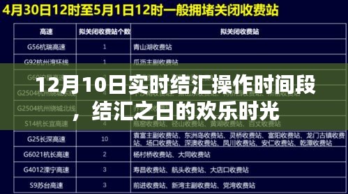 结汇之日的欢乐时光，12月10日实时结汇操作时段回顾