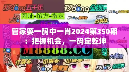 管家婆一码中一肖2024第350期：把握机会，一码定乾坤
