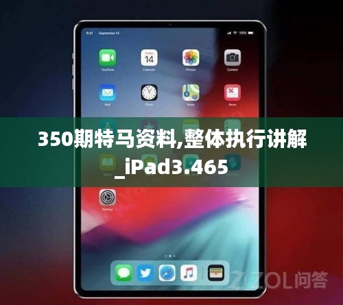 350期特马资料,整体执行讲解_iPad3.465