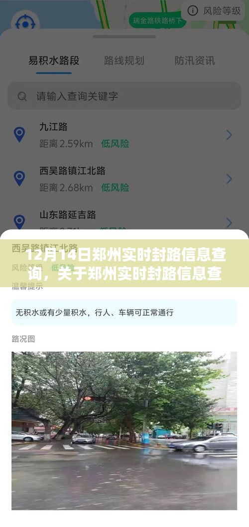 郑州实时封路信息查询，最新动态解析（以12月14日为例）