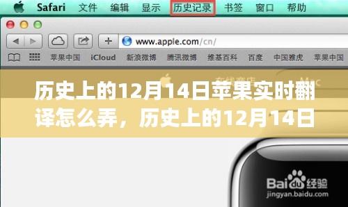 苹果实时翻译发展历程，历史上的12月14日回顾与探索
