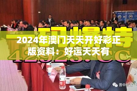 2024年澳门天天开好彩正版资料：好运天天有