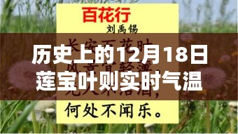揭秘，历史上的莲宝叶则在12月18日的实时气温揭秘