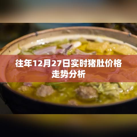 往年12月27日猪肚价格走势解析