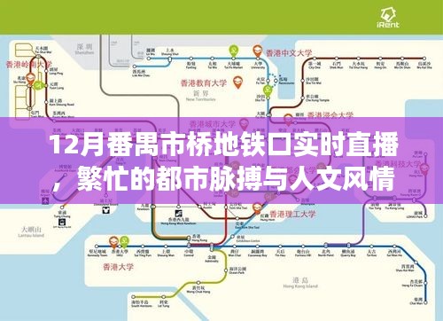 番禺市桥地铁口直播，都市脉搏与人文风情