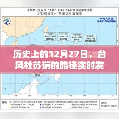 台风杜苏瑞实时路径发布，历史上的12月27日回望