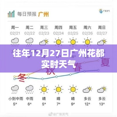 广州花都往年12月27日实时天气概况