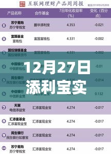 添利宝实时赎回时间查询，12月27日可赎回吗？