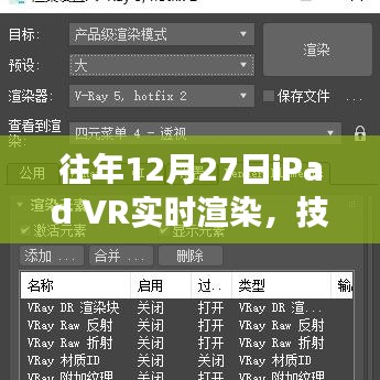 iPad VR实时渲染技术革新与未来展望