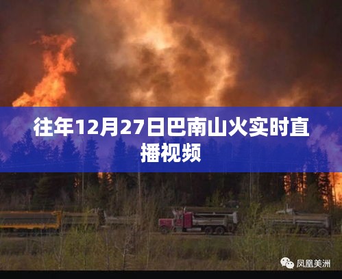 巴南山林火灾实时直播视频回顾