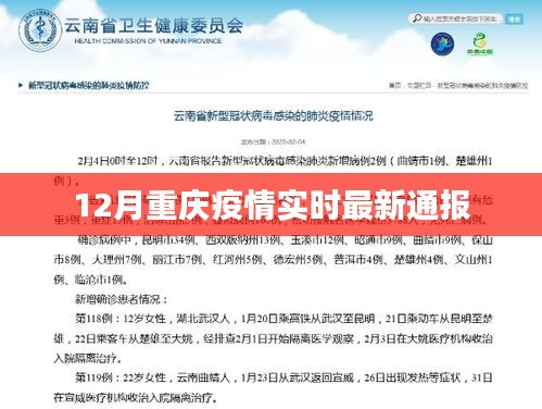 重庆疫情实时更新报告，最新通报在十二月