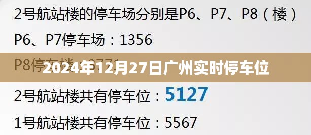 广州实时停车位查询（最新更新至2024年）