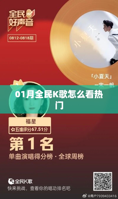 「01月全民K歌热门榜单查看指南」