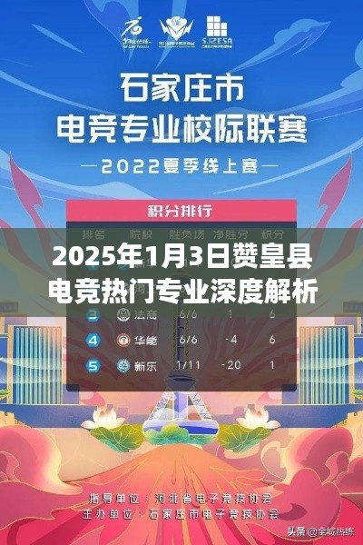赞皇县电竞专业深度解析，未来趋势与机遇