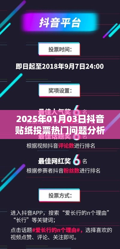 抖音贴纸投票热门问题解析，日期背后的故事与趋势分析