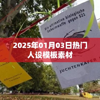 2025年热门人设模板素材大放送
