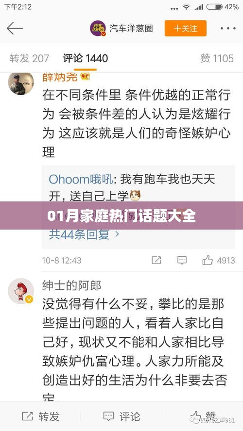 家庭热门话题精选合辑