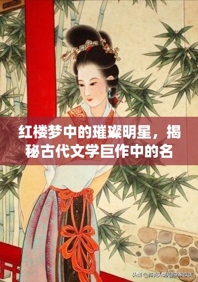 红楼梦中的璀璨明星，揭秘古代文学巨作中的名人风采