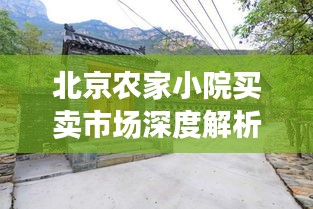 北京农家小院买卖市场深度解析
