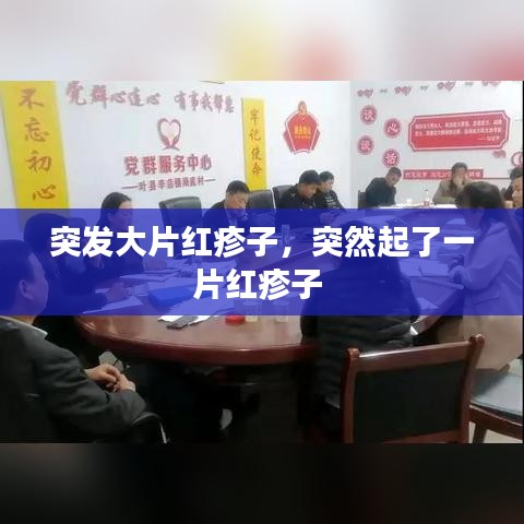 突发大片红疹子，突然起了一片红疹子 