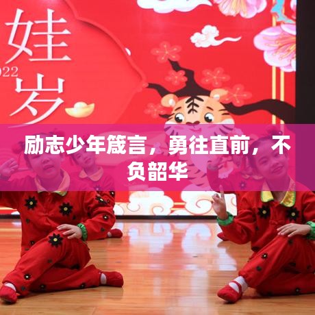 励志少年箴言，勇往直前，不负韶华