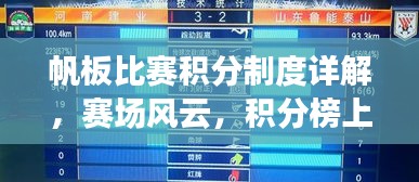 帆板比赛积分制度详解，赛场风云，积分榜上的胜负揭秘！