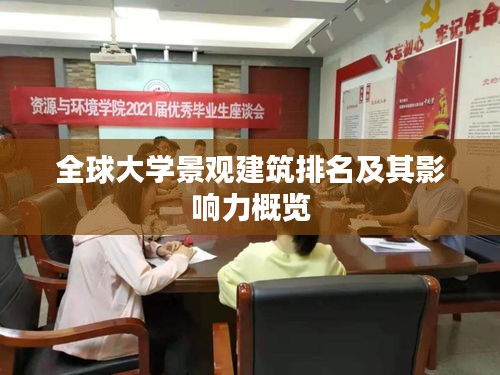 全球大学景观建筑排名及其影响力概览