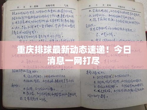 重庆排球最新动态速递！今日消息一网打尽