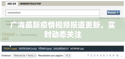 广海最新疫情视频报道更新，实时动态关注
