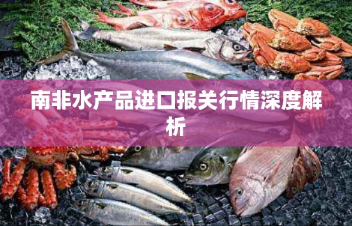 南非水产品进口报关行情深度解析