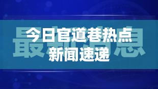 今日官道巷热点新闻速递