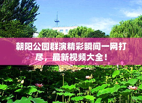 朝阳公园群演精彩瞬间一网打尽，最新视频大全！