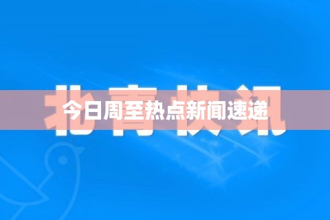 今日周至热点新闻速递