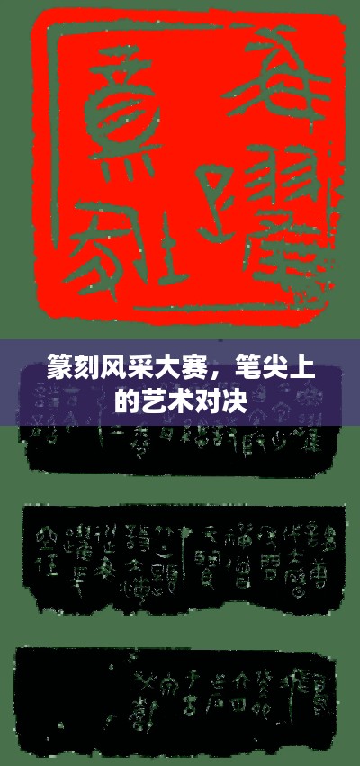 篆刻风采大赛，笔尖上的艺术对决