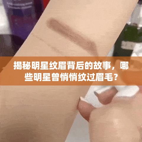揭秘明星纹眉背后的故事，哪些明星曾悄悄纹过眉毛？