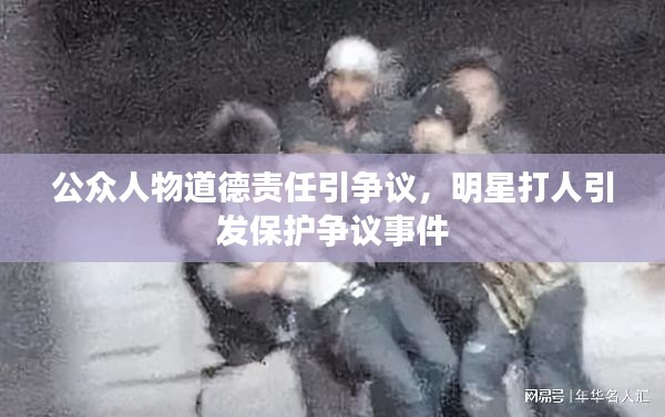 公众人物道德责任引争议，明星打人引发保护争议事件