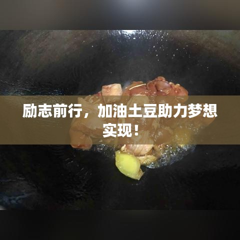 励志前行，加油土豆助力梦想实现！