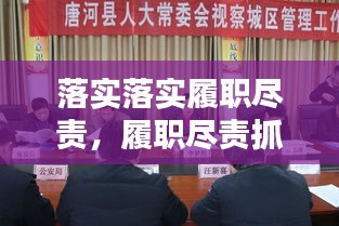 落实落实履职尽责，履职尽责抓好各项工作的落实 