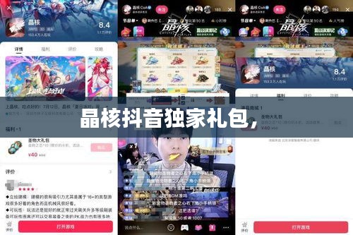 晶核抖音独家礼包， 