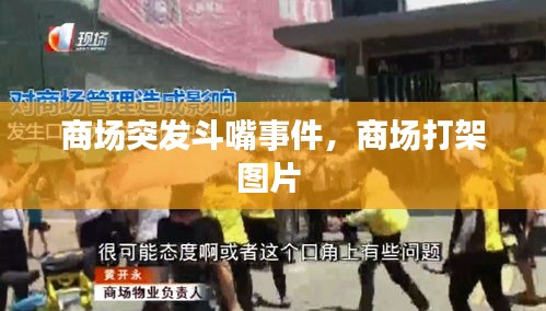 商场突发斗嘴事件，商场打架图片 