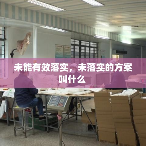 未能有效落实，未落实的方案叫什么 