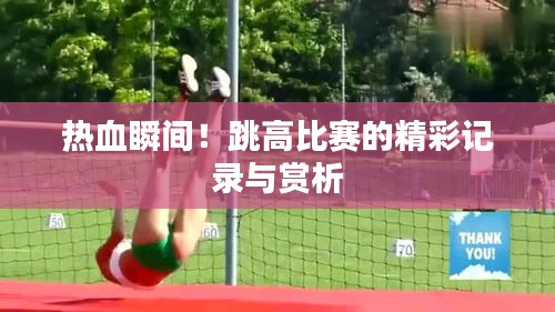 热血瞬间！跳高比赛的精彩记录与赏析