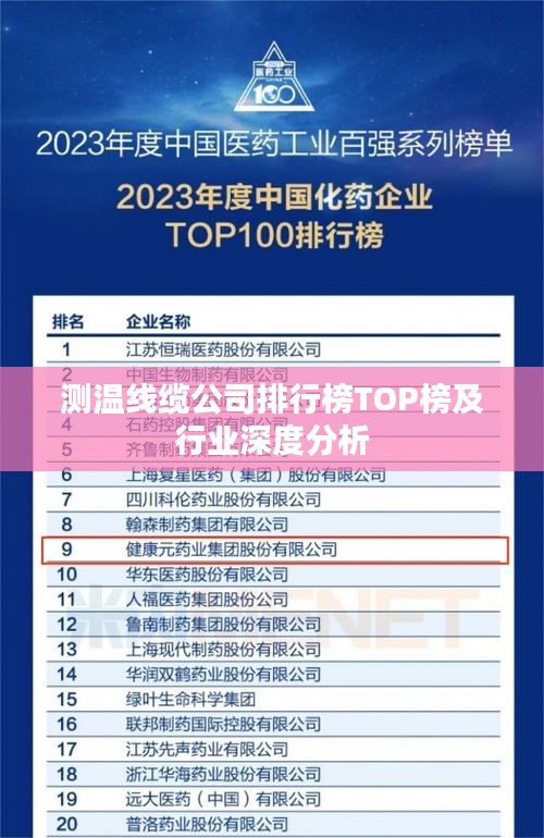 测温线缆公司排行榜TOP榜及行业深度分析