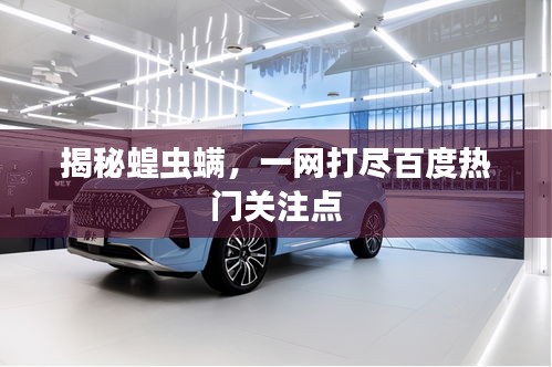 揭秘蝗虫螨，一网打尽百度热门关注点
