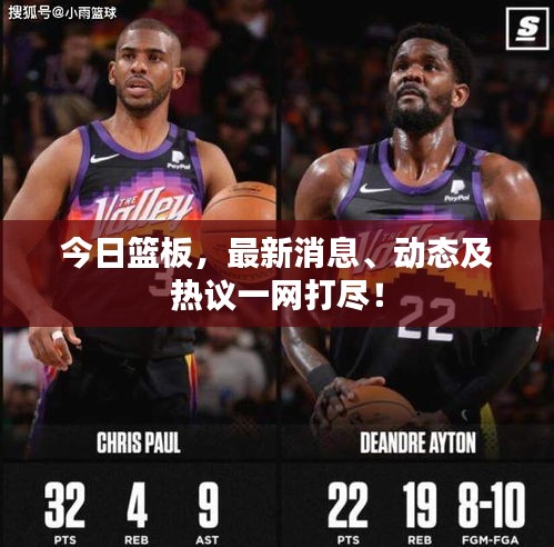 今日篮板，最新消息、动态及热议一网打尽！