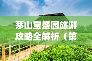 茅山宝盛园旅游攻略全解析（第六版）