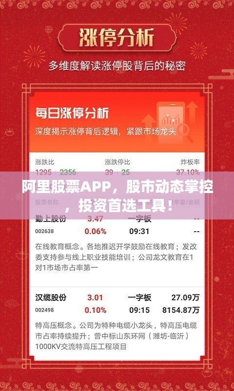 阿里股票APP，股市动态掌控，投资首选工具！